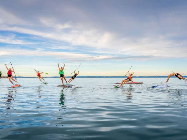 SUP-Event am Bodensee
