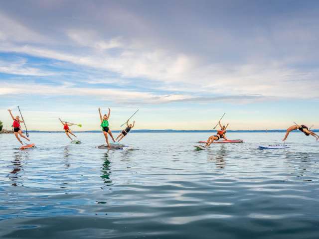 SUP-Event am Bodensee