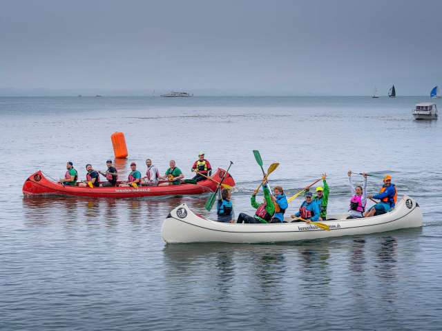 Grosskanadier Teamevent auf dem Bodensee