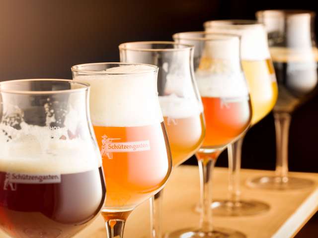 Bier-Apéro in der Brauerei Schützengarten