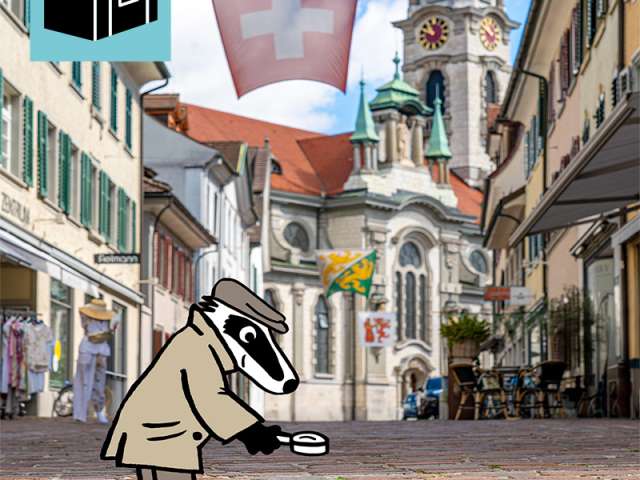 Detektiv-Trail Frauenfeld mit Detektiv Dachs