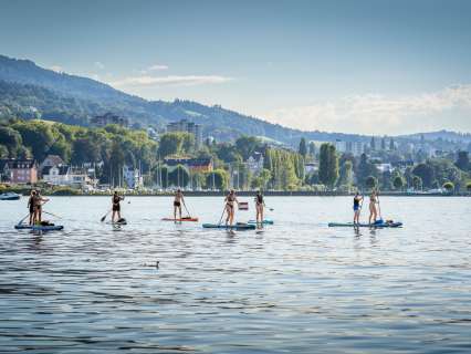 SUP-Event am Bodensee