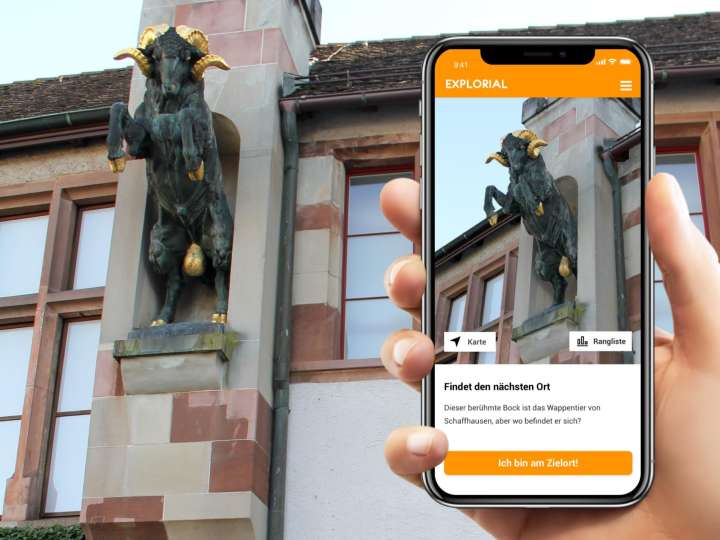 Schnitzeljagd und Stadtführung